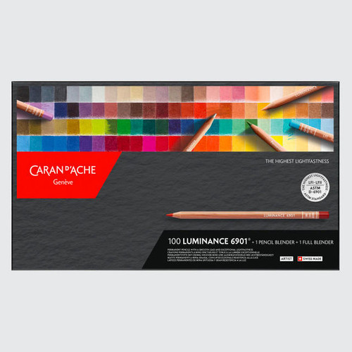  Caran D'ache Luminance 6901 Professional Colour Pencil Set of 100 